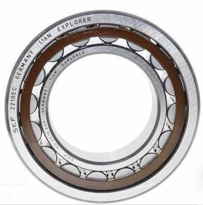 NU203 40 mm Außendurchmesser zylindrisches Rolllager aus Kohlenstoffstahl für große Motoren