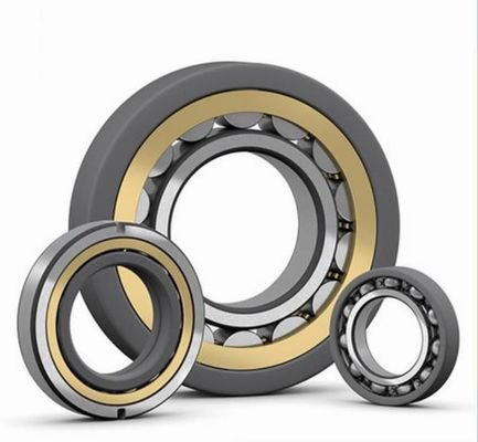 NU204E 14 mm Breite Chromstahl SKF Zylinderrollenlager mit offenem Verschluss