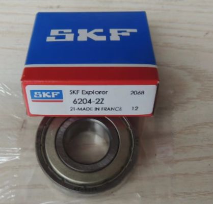 6204 ZZ Tiefschleifballlager für Schnellanwendungen Cor 6.65 KN
