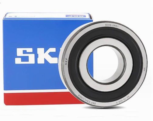 6306 2RS SKF Versiegelte tiefgreifende Kugellager 30x72x19 mm Nennlast (Cor) 15,2 KN