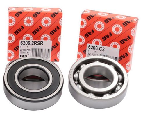 FAG 6206 Versiegelte tiefe Rille Kugellager ID 30 mm dünne Wand für industrielle Maschinen