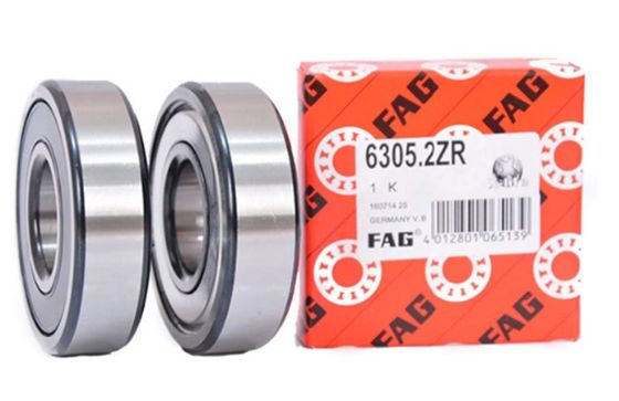 FAG 6305 2ZR Tiefgrubenkugellager für eine Höchstgeschwindigkeit von 14000 R/Min. und für eine Höchstgeschwindigkeit von 10000 R/Min.