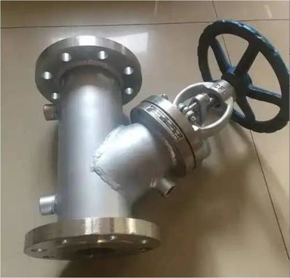 OEM/ODM Jacket Globe Valve BJ45H-16P Schwerlast-Handwerkventil Druckguss-Teil