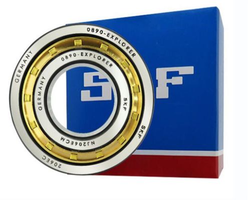 SKF NJ206EC Einreihe zylindrische Walzlager Innenabmessung 30 mm Schmierbegrenzungsgeschwindigkeit 8500 r/min für anspruchsvolle industrielle Umgebungen